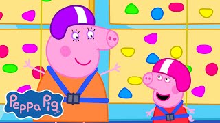 Peppa Pig Tales  Peppa and Mummy Pig’s Rock Climbing Race 🧗‍♀️ [upl. by Iddo123]