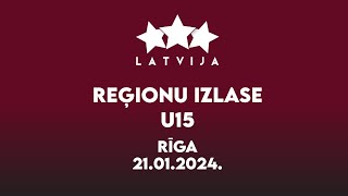 Reģionālā izlase U15 treniņš Rīgā [upl. by Donalt325]