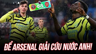 ĐÚNG LÀ KHÔNG THỂ TRÔNG MONG GÌ VÀO SỰ KÉM CỎI CỦA MAN UTD PHẢI ĐỂ ARSENAL GIẢI CỨU NƯỚC ANH [upl. by Attenyw345]