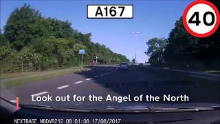 Dash Cam Drives Washington to Newcastle  17062017 [upl. by Erme]