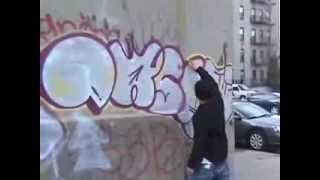 real street life of graffiti IN NYC [upl. by Esoj]