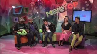 MeleTOP  Juzzthin Waris amp Iwere quotAngkat Tanganquot 040214 Persembahan LIVE [upl. by Ikey]