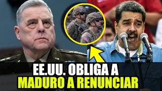 🚨¡TERMINÓ LA DICTADURA ESTADOS UNIDOS OBLIGA A RENUNCIAR A NICOLÁS MADURO [upl. by Anaela]