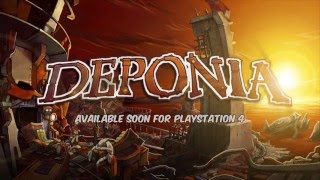 Deponia 1 for PlayStation 4  Announcement Trailer [upl. by Arriet]