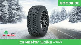 GOODRIDE IceMaster Spike Z506 Tire Ice Test [upl. by Alisan]