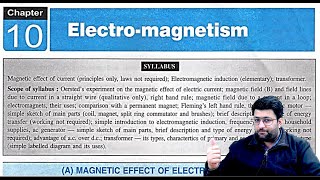 Electromagnetism Unveiled in ONE SHOT  Class 10 ICSE Physics Explained [upl. by Oicangi912]