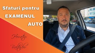 SFATURI PENTRU EXAMENUL AUTO  TRASEU EXAMEN AUTO IN SIBIU partea 1 [upl. by Lothar]