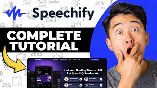 Speechify Tutorial For Beginners  How To Create Audio from Text Using Ai [upl. by Kciredes]