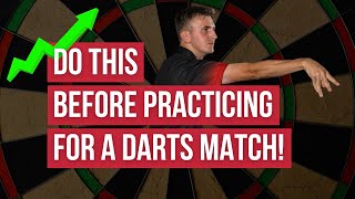 How To WARM UP For DARTS  Darts Practice and Tips [upl. by Ahsemad]