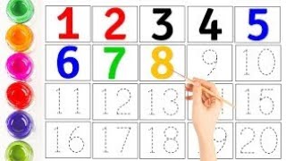 Learn to Counting 1 to 100  123 numbers  one two three 1 से 100 तक गिनती 1 to 100 Counting [upl. by Selin]