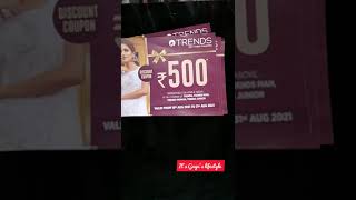 How to Redeemable Reliance trends Coupons in AJIO app [upl. by Jessabell]