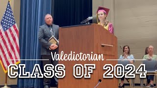 Danika Smith  2024 Valedictorian [upl. by Amehr]