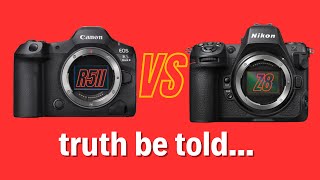 Canon R5II vs Nikon Z8 a different take [upl. by Nosnevets]