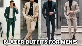 Fashion Forward Trending Blazer Outfits for the Modern Man  Mens Fashion [upl. by Leahcimed196]