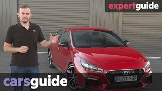 Hyundai i30 Fastback N 2019 review [upl. by Yrebmik]