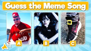 Guess the Meme Song  2023 Memes Quiz [upl. by Duck]