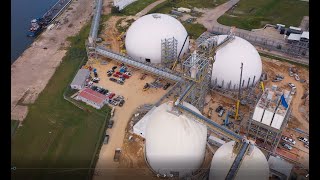 Flintco Industrial Delivers the Largest Cement Bulk Storage Facility in the US [upl. by Eaner]