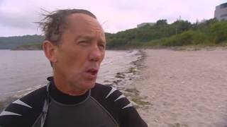 Tom Busteed takes a dip in Cork Harbour [upl. by Curtice868]