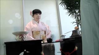 茶道：御園棚 Tea Ceremony Misonodana [upl. by Ettenauq]