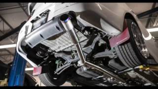 2014 Mitsubishi Ralliart  Single Exit 3quot Exhaust SS  Sound Clip [upl. by Bubalo]