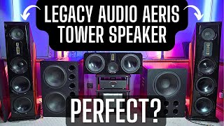 Are These The PERFECT SPEAKER Legacy Aeris Tower Speaker Review [upl. by Strenta]