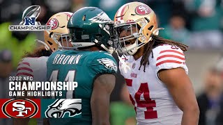 San Francisco 49ers vs Philadelphia Eagles  2023 NFC Conference Championship Game Highlights [upl. by Gujral]