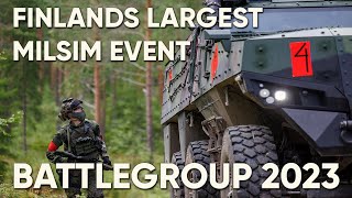 Finlands largest airsoft milsim event Battlegroup 2023 aftermovie [upl. by Yaluz]