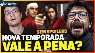 JÁ ASSISTI 2 EPISÓDIOS DE LA CASA DE PAPEL 5  O QUE EU ACHEI [upl. by Fabe]