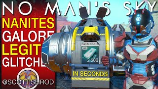 Nanite Farming Guide  Legit amp Glitched  No Mans Sky Update 2024  NMS Scottish Rod [upl. by Nnaesor]