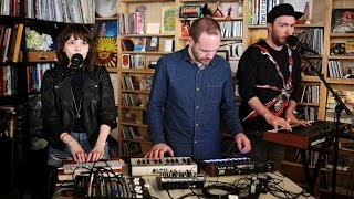 Chvrches NPR Music Tiny Desk Concert [upl. by Neelyaj]