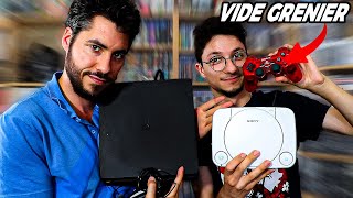 On teste nos PLAYSTATION de VIDE GRENIER  Feat Dracauphone [upl. by Sipple]