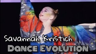 Savannah Kristich Dance Evolution Age 812 [upl. by Dory]