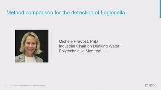 Method comparison for the detection of Legionella [upl. by Ynattyrb3]