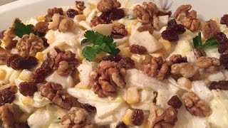 Salade Aux Endives Et Pommesسلطة الهندباء و التفاح [upl. by Annayd]