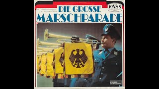 14 🇩🇪 German Military Marches  Luftwaffenmusikkorps 1  Die Grosse Marschparade  LP 1968 [upl. by Noryk]