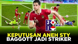 ALASAN SHIN TAE YONG BIKIN KEPUTUSAN ANEH PASANG ELKAN BAGGOTT JADI STRIKER DADAKAN LAWAN JEPANG [upl. by Ajnin941]