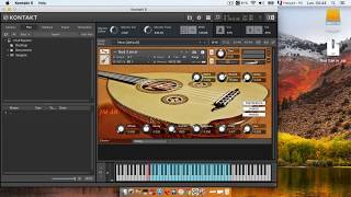 lute free oud native instrument kontakt 5 عود لايف مجانا [upl. by Alyl]