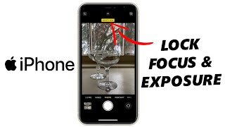 How To Lock Focus and Exposure On iPhone  Enable AEAF Lock On iPhone [upl. by Yung]