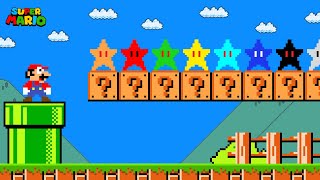 Super Mario Bros but there are MORE Custom Super Star [upl. by Erastus]