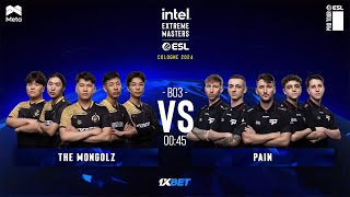 MONGOLZ vs PAIN  IEM Cologne 2024  Group Stage  BO3  MN cast [upl. by Burgess159]