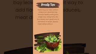 Bay leaves for weight loss  sodium bayleaf bayleaves soup weightloss weightlosstips shorts [upl. by Aekim865]