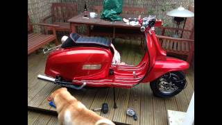 Lambretta TS1 225 re build [upl. by Parcel]