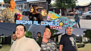 LE HICIMOS ESTA BR0M4 AL CONEJO TOYS EN COMPAÑIA DE LOS PLEBES Y ASI FUE SU REACCIÓN 🤣‼️MAYVE CASTRO [upl. by Hcaz405]