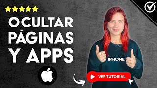 Cómo OCULTAR PÁGINAS y APPS en la Pantalla de Inicio y Mover las Apps en iPhone  📱 Nadie vea Apps 📱 [upl. by Oijile]