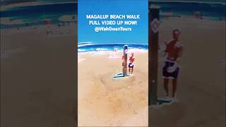 Magaluf beach walk Full video up now [upl. by Osner62]