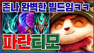 이론상 가장 완벽한 빌드ㅋㅋㅋ회피력 LV999 레전드ㅋㅋㅋㅋ【파랑 티모】 [upl. by Akim]