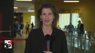 Les Coulisses du pouvoir  La ministre Geneviève Guilbault sur le congrès de la CAQ [upl. by Rasia]