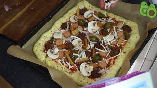 DOMINOS MEATEOR PIZZA VEGANISED [upl. by Dody]