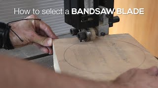 FAQ  How to choose a Bandsaw Blade [upl. by Ndnarb846]