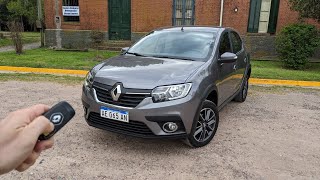 Renault Logan Intens CVT full  exterior interior y consumos del sedán en Argentina [upl. by Langham]